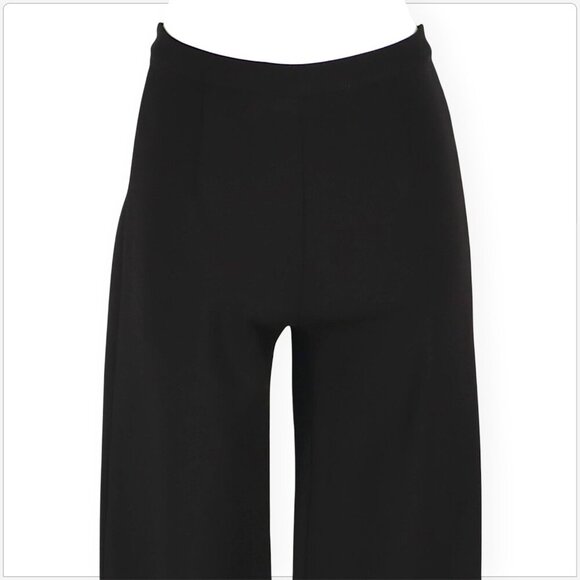 Donna Karan Black Puff Sleeve Jacket Molded Doubleknit Tuxedo Pants Suit NWT 2 - Picture 7 of 12